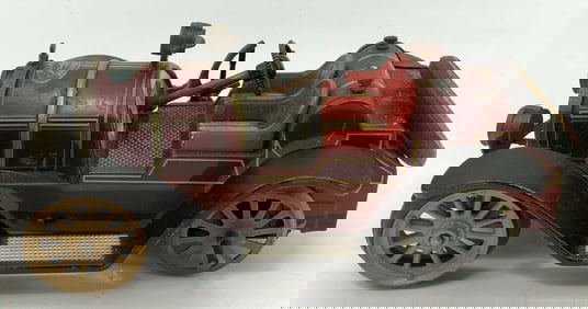 Vntg SCHUCO Mercer 1225 Metal Replica Car WGERMANY