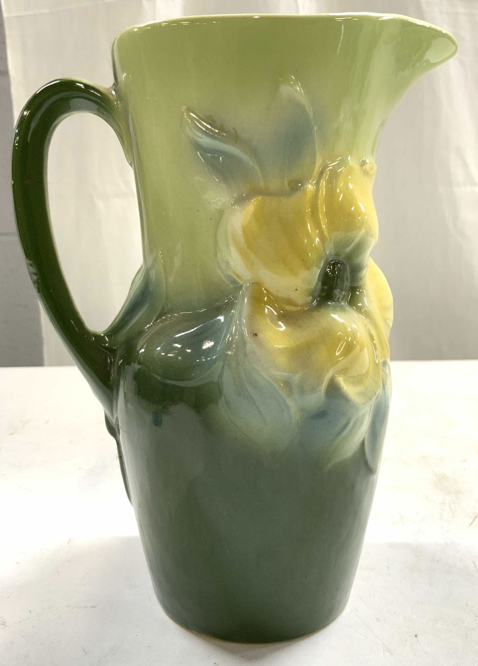ROYAL COPLEY Vntg Floral Ceramic Pitcher (1 of 8)