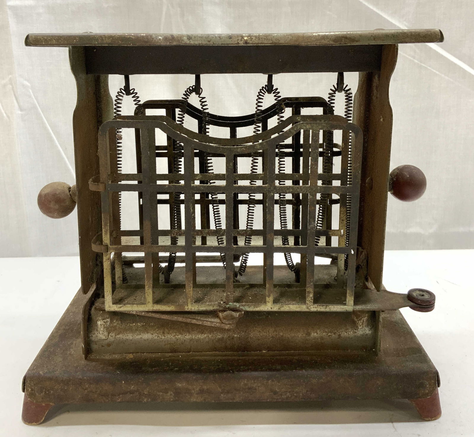 Antique 2 Slice Swing Out Electric Metal Toaster (1 of 6)