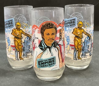3Vntg1980 BK Empire Strikes Back Star Wars Glasses