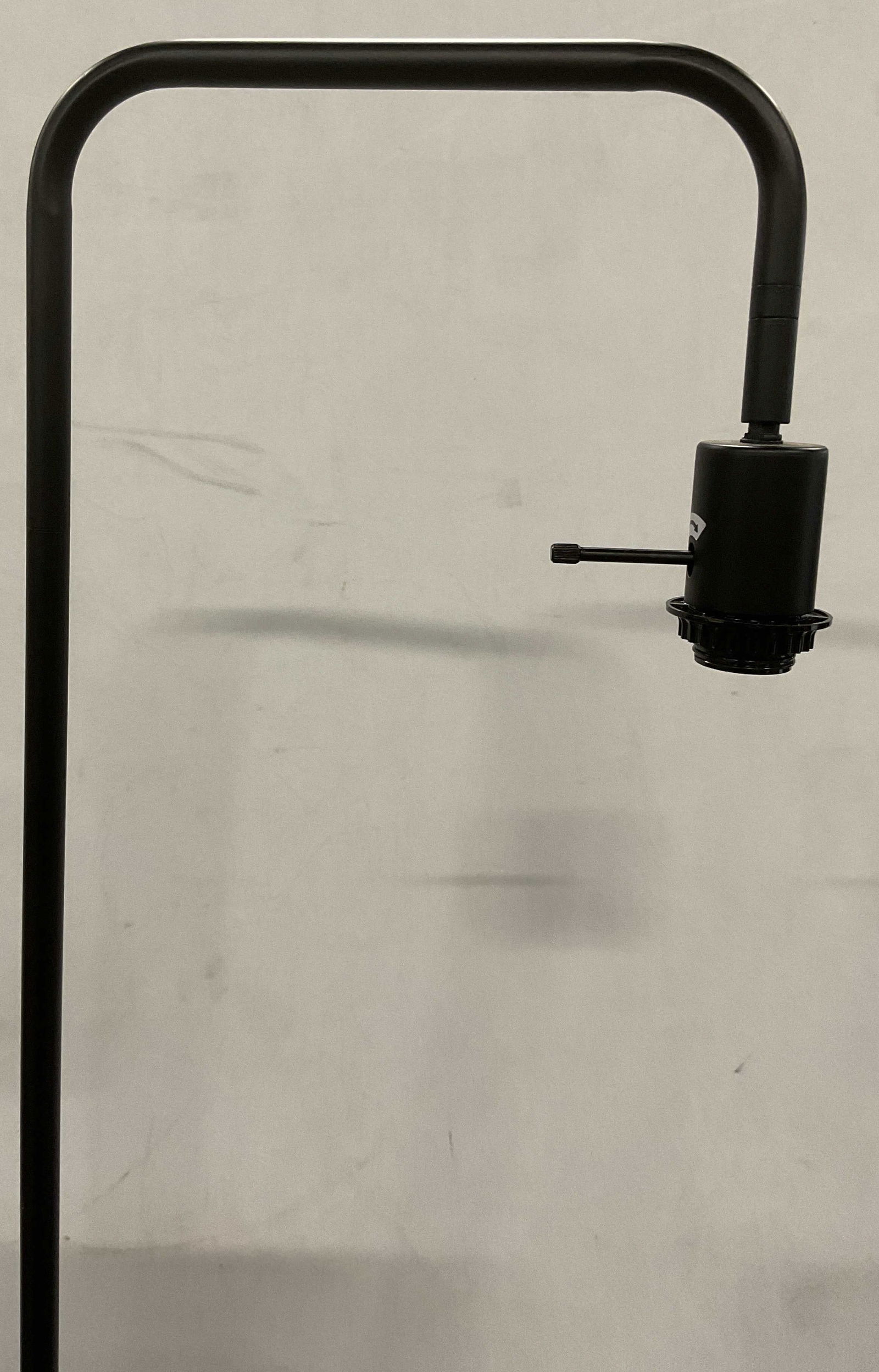 Intertek Black Curved Arm Floor Lamp (1 of 7)