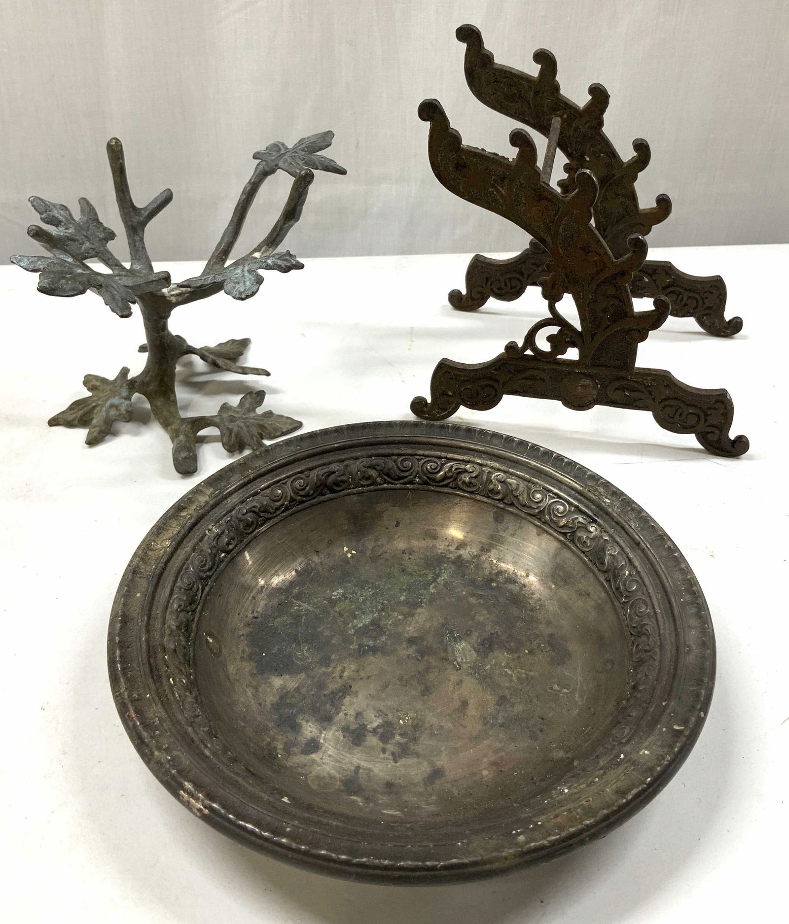 Lot 3 Acc, Reed & Barton Silver Plated Bowl+ (1 of 8)