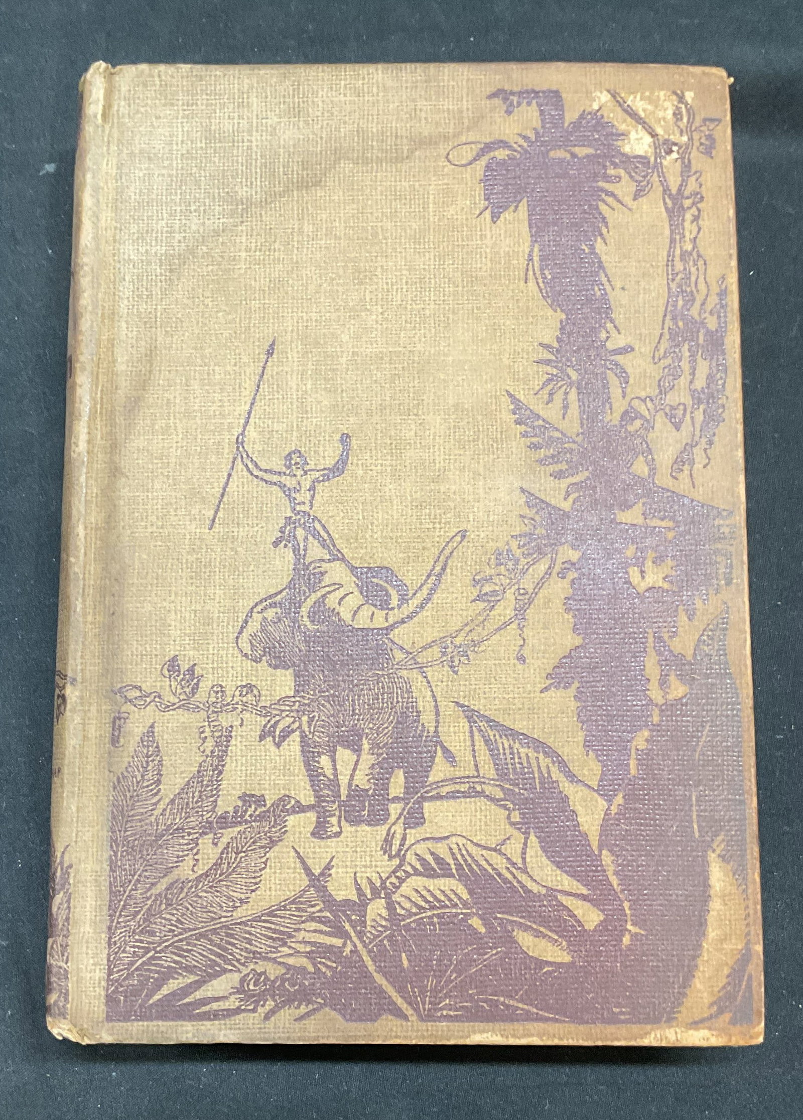 Antique The Return of Tarzan, Burroughs c1915: Antique hardcover copy The Return of Tarzan by Edgar Rice Burroughs. Published by Grosset & Dunlap, circa 1915. No copyright page. Illustrated interior cover. Measures approx 7.5 x 5 inches. Wear to c