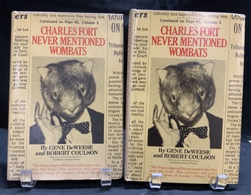 1977 Charles Nvr Ment. Wombats 1st Ed. Bk DEWEESE+