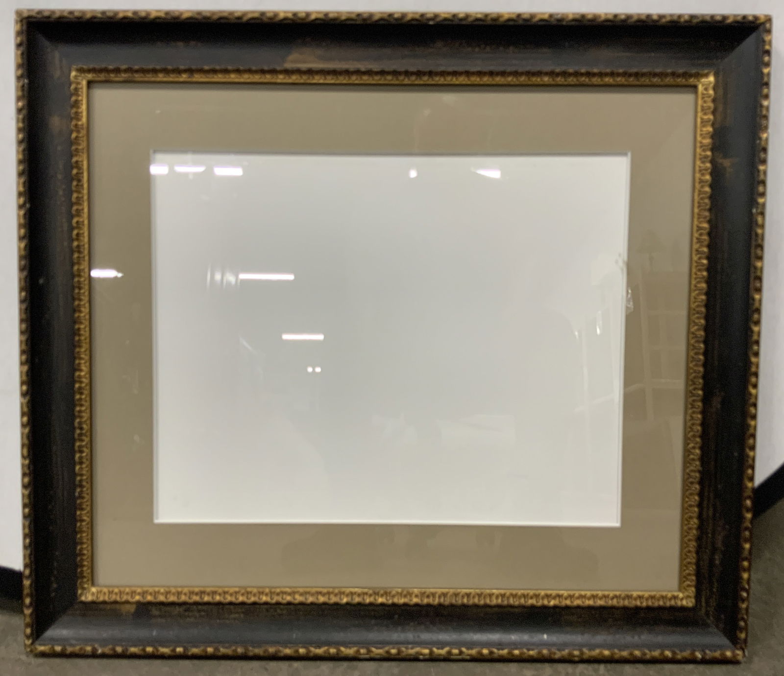 Vintage Black & Giltwood Wall Mount Frame (1 of 6)