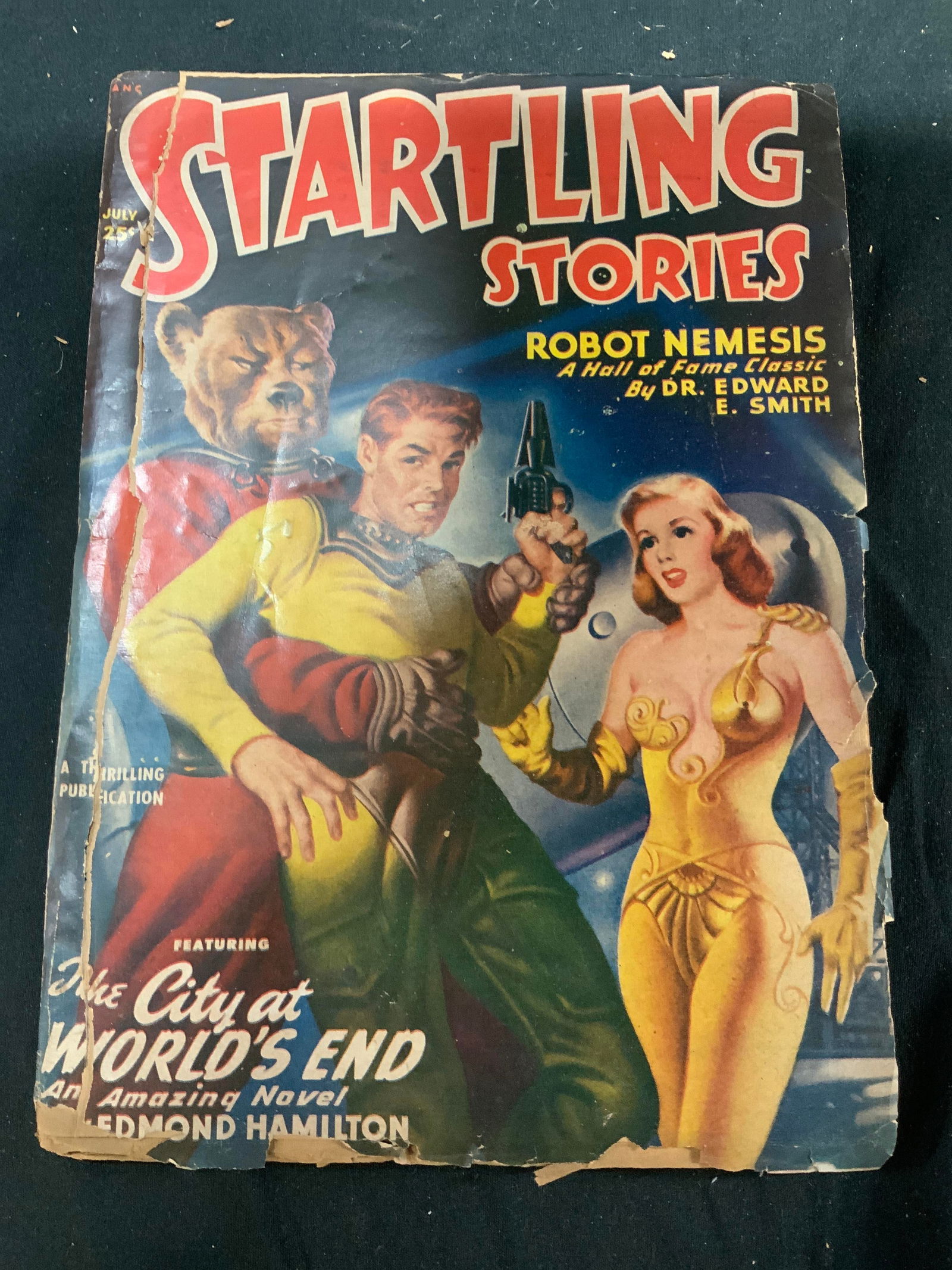 1950 Startling Stories City at Worlds End HAMILTON (1 of 8)