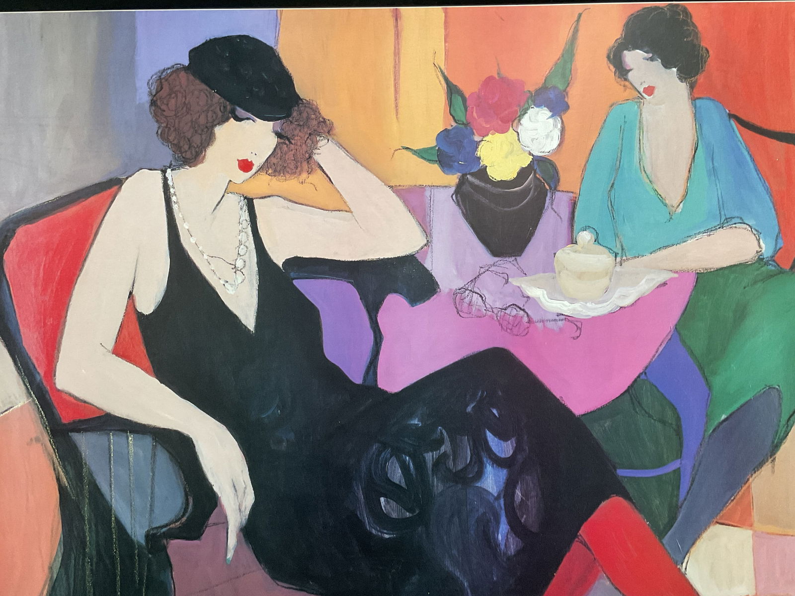 Itzchak Tarkay Maria & Susie Lithograph (1 of 6)