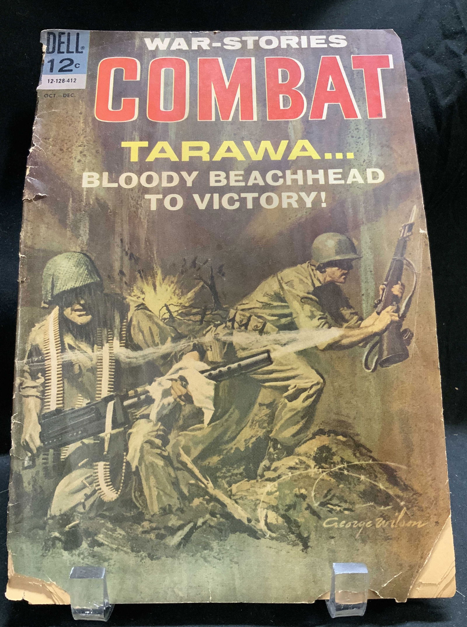 1964 DELL Combat War Tarawa Bloody #14 Comic Bk (1 of 7)
