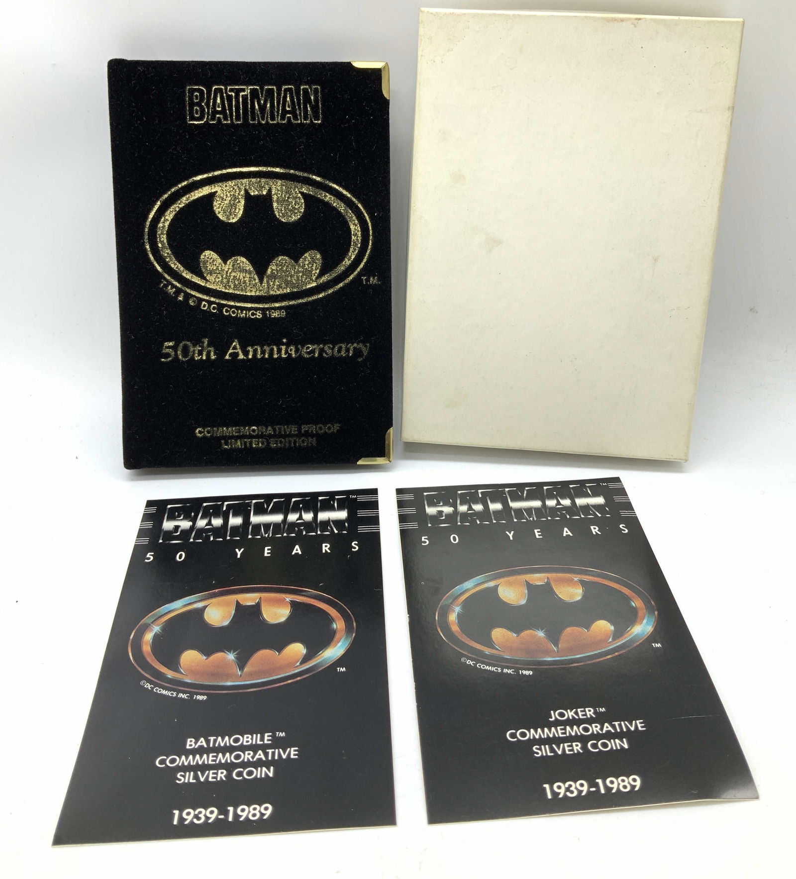 Batman 50th Anniversary Limited Ed. Silver Coins (1 of 8)