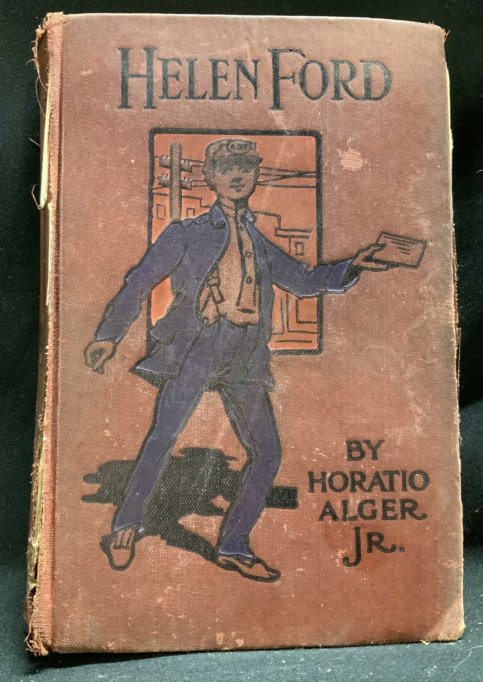 Antq Circa 1910s Helen Ford Book ALGER JR (1 of 7)