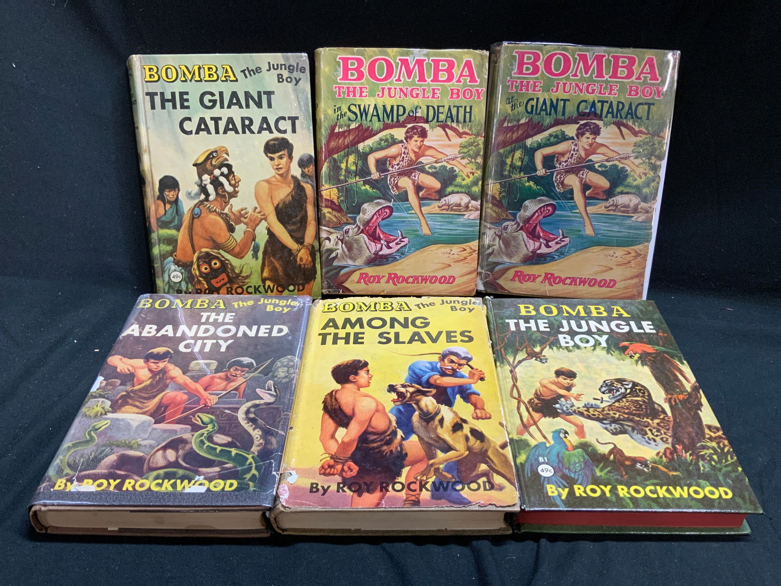 Lot 6 Bomba Jungle Boy Books 1920-1950s ROCKWOOD (1 of 20)