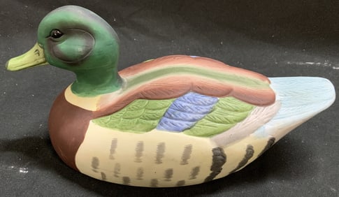 1982 J. Byron Royal Crown Porc Mallard Duck Fig