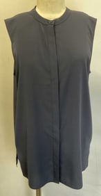Tory Burch Blue Sleeveless Top
