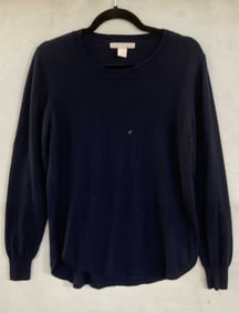 Cashmere Project Blue Cashmere Sweater