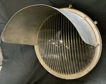PYREX HL3090A Vtg Gls&Metal Light Wall Hanging 15in
