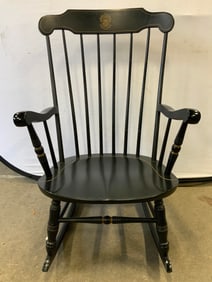 Vtg Windsor Style PHI KAPPA PSI Rocking Chair