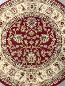 CLASSIC AGRA COLLECTION Circular Poly Rug TURKEY