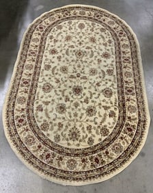 CLASSIC AGRA COLLECTION Oval Poly Rug TURKEY