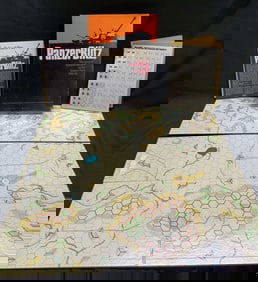 1970 AVON Panzer Blitz Tactical Board Game