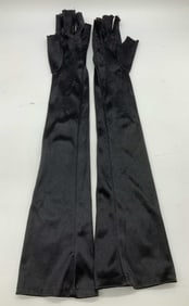 Vntg Fredericks Elbow Length Opera Satin Gloves