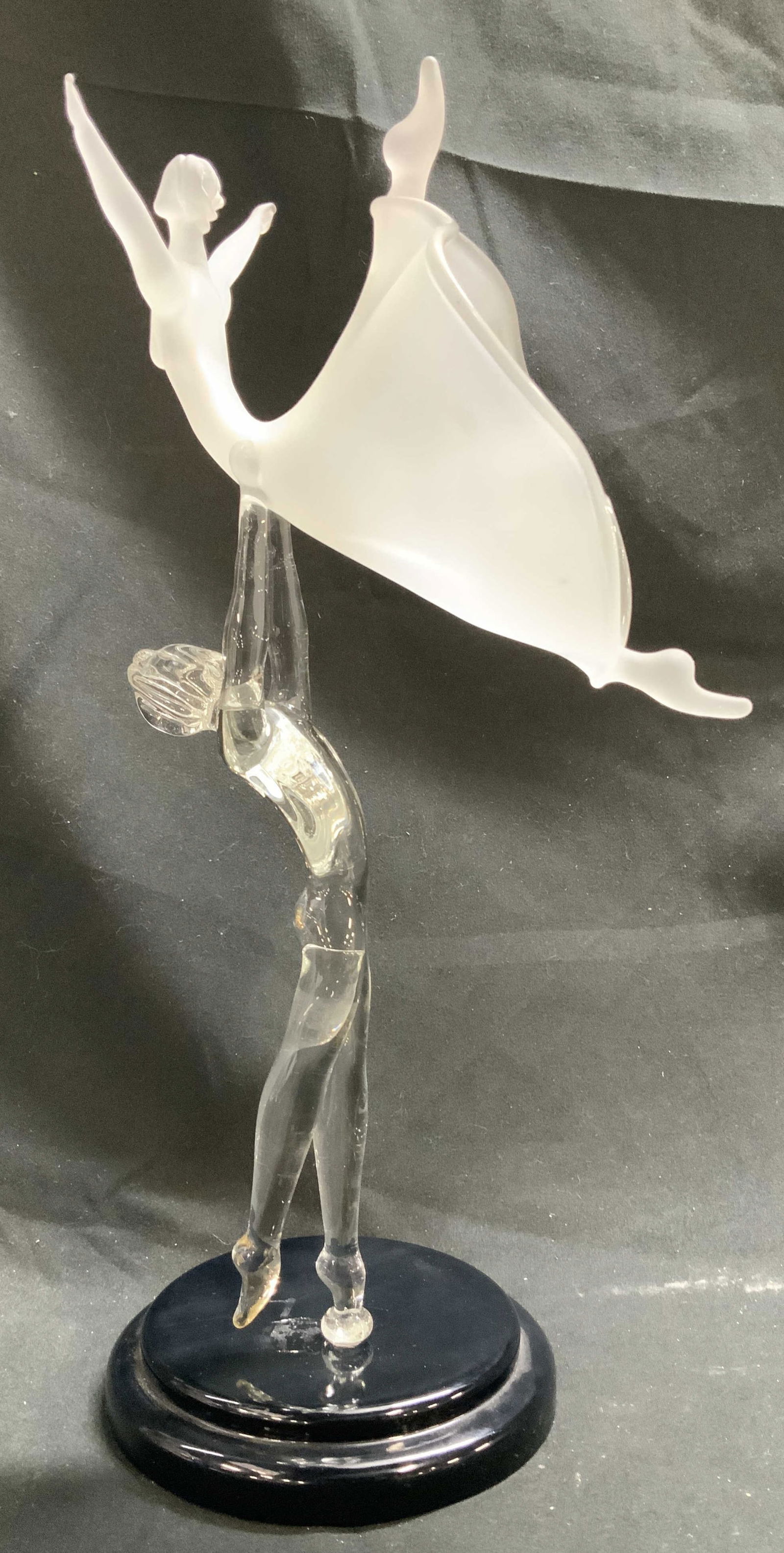 1988 Franklin Mint Pas De Deux Dancing Crystal Fig (1 of 6)