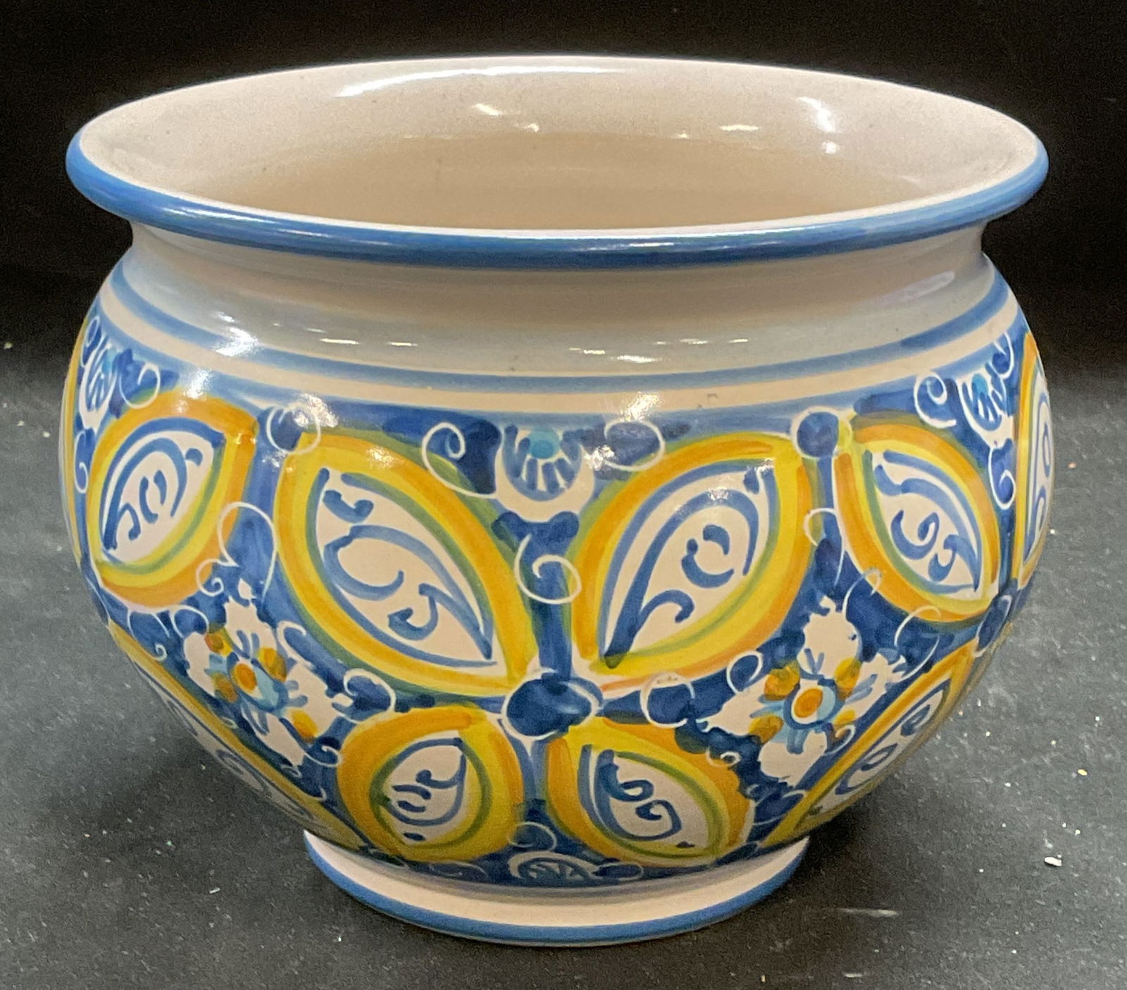 Branciforti Ceramic Floral Planter, Italy (1 of 6)