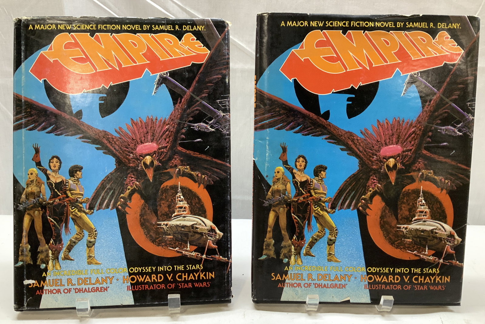 Lot 2 1978 Empire Sci-Fi Illustr Novel DELANY+ (1 of 11)