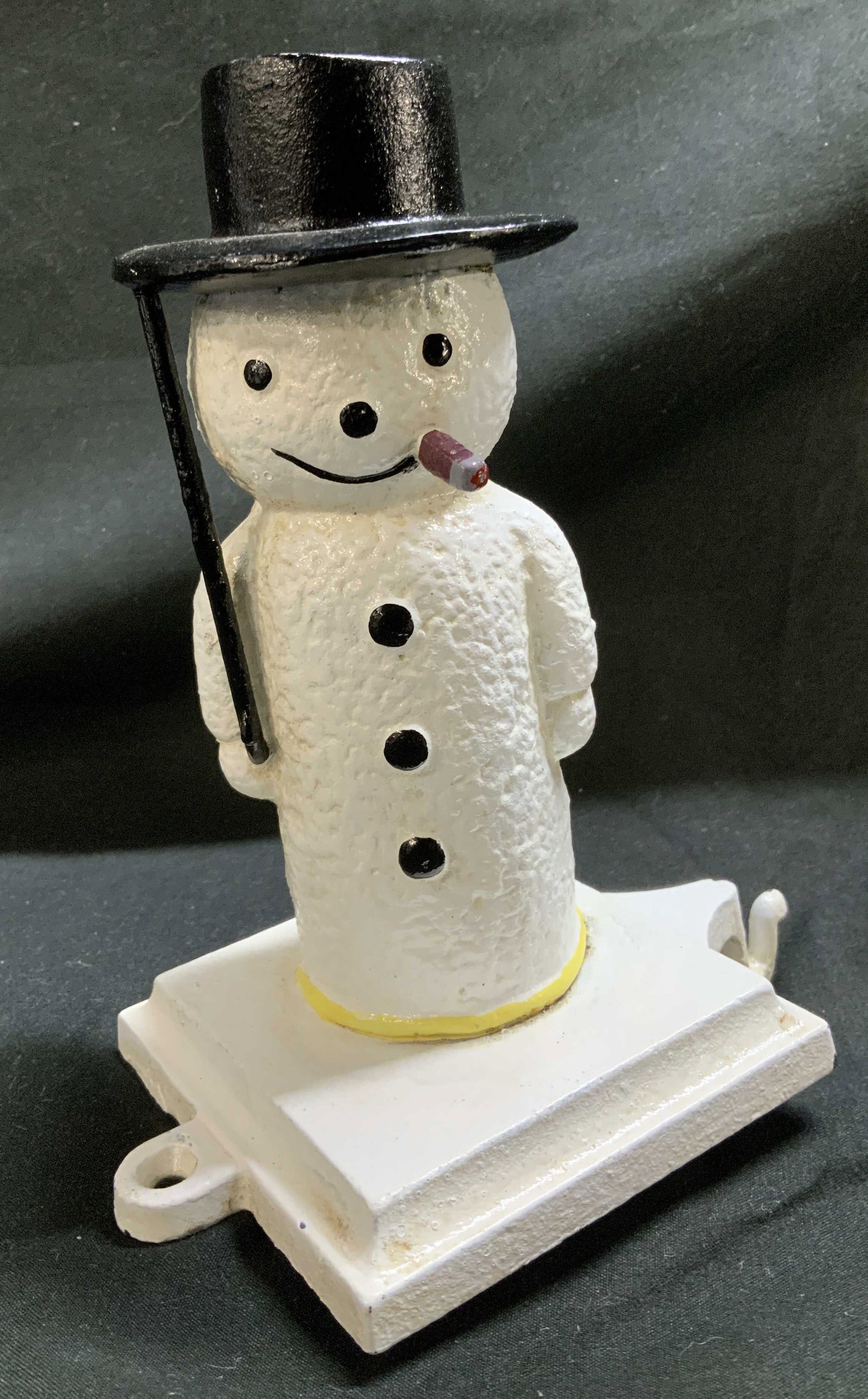 HOMART Cast Iron Snowman Stocking Holder (1 of 6)