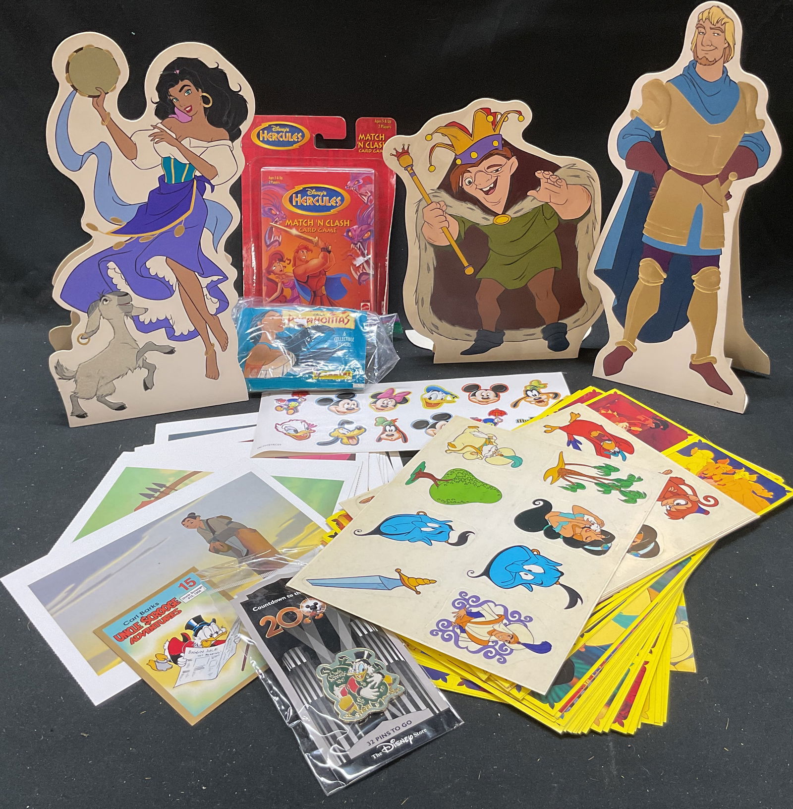 Lot 50+ Vintage Disney Cards Stickers Enamel Pin (1 of 11)