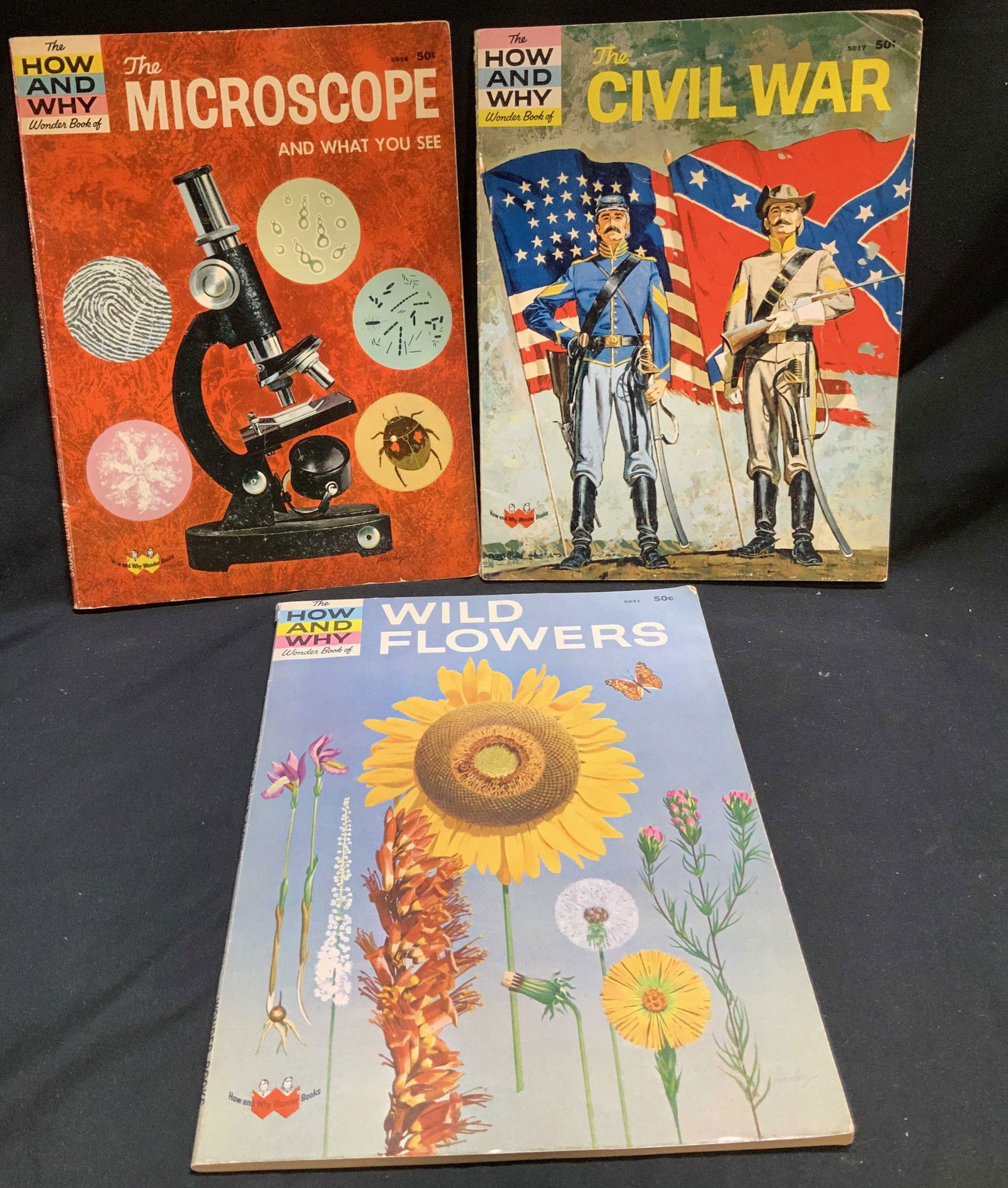 Lot 3 1960s How & Why Wonder Illustr Books KEEN+ (1 of 17)