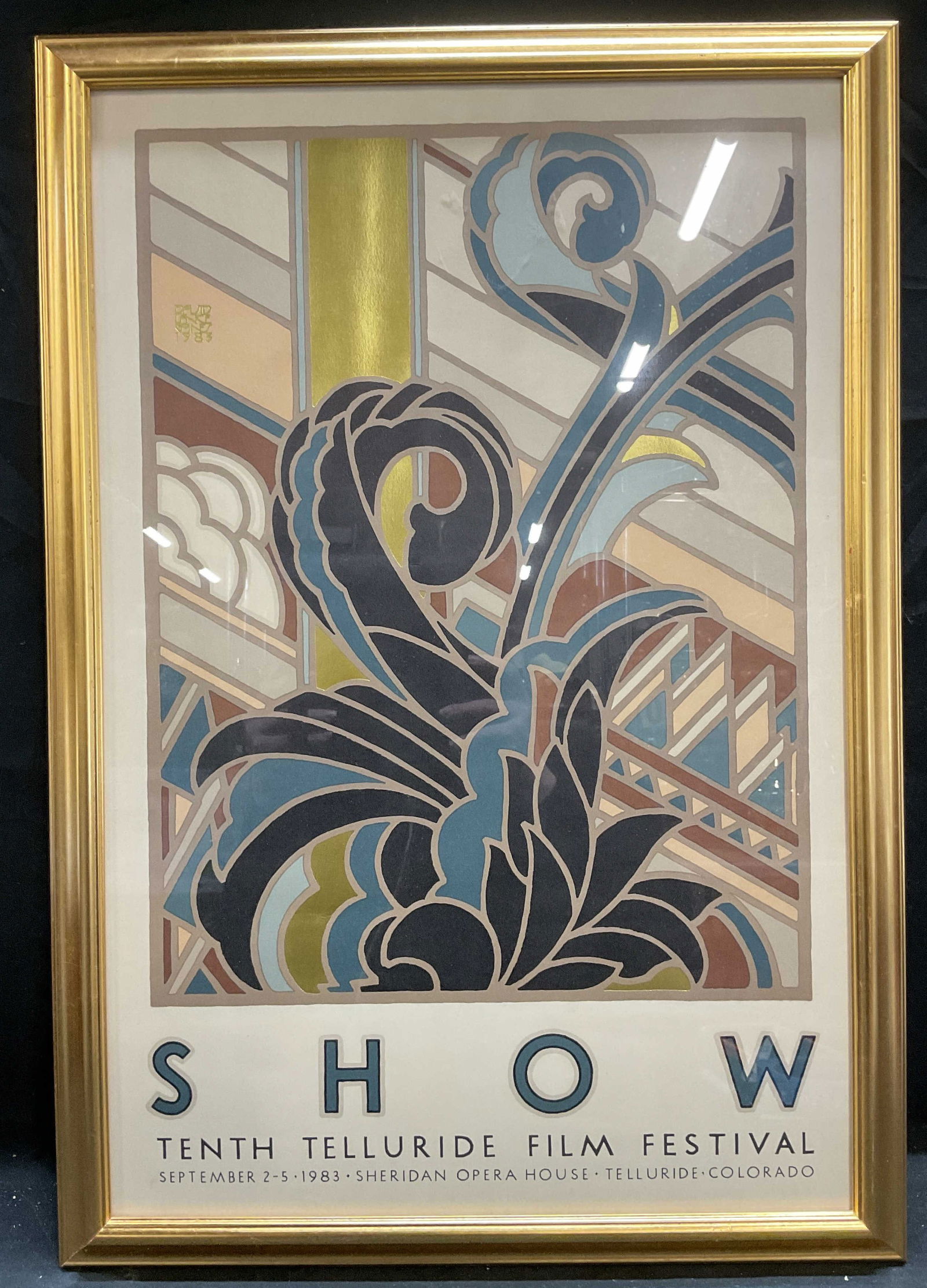 1983 David Goines Telluride Festival Poster (1 of 6)