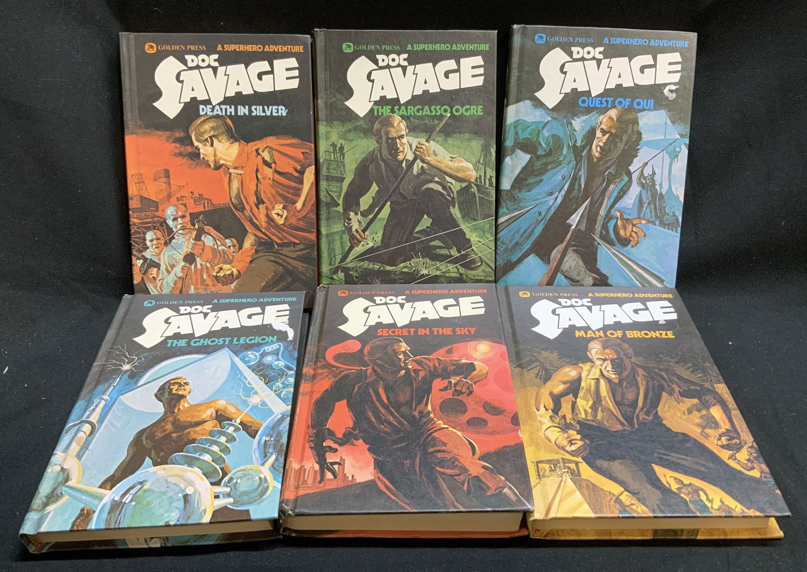 Lot 6 Doc Savage Superhero Advent Bk 1975 ROBESON (1 of 13)