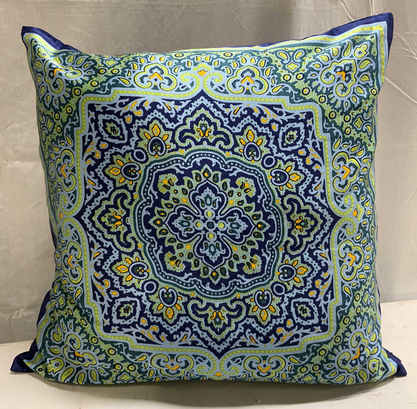 Mediterranean Style Pattern Poly Blend Thrw Pillow (1 of 7)