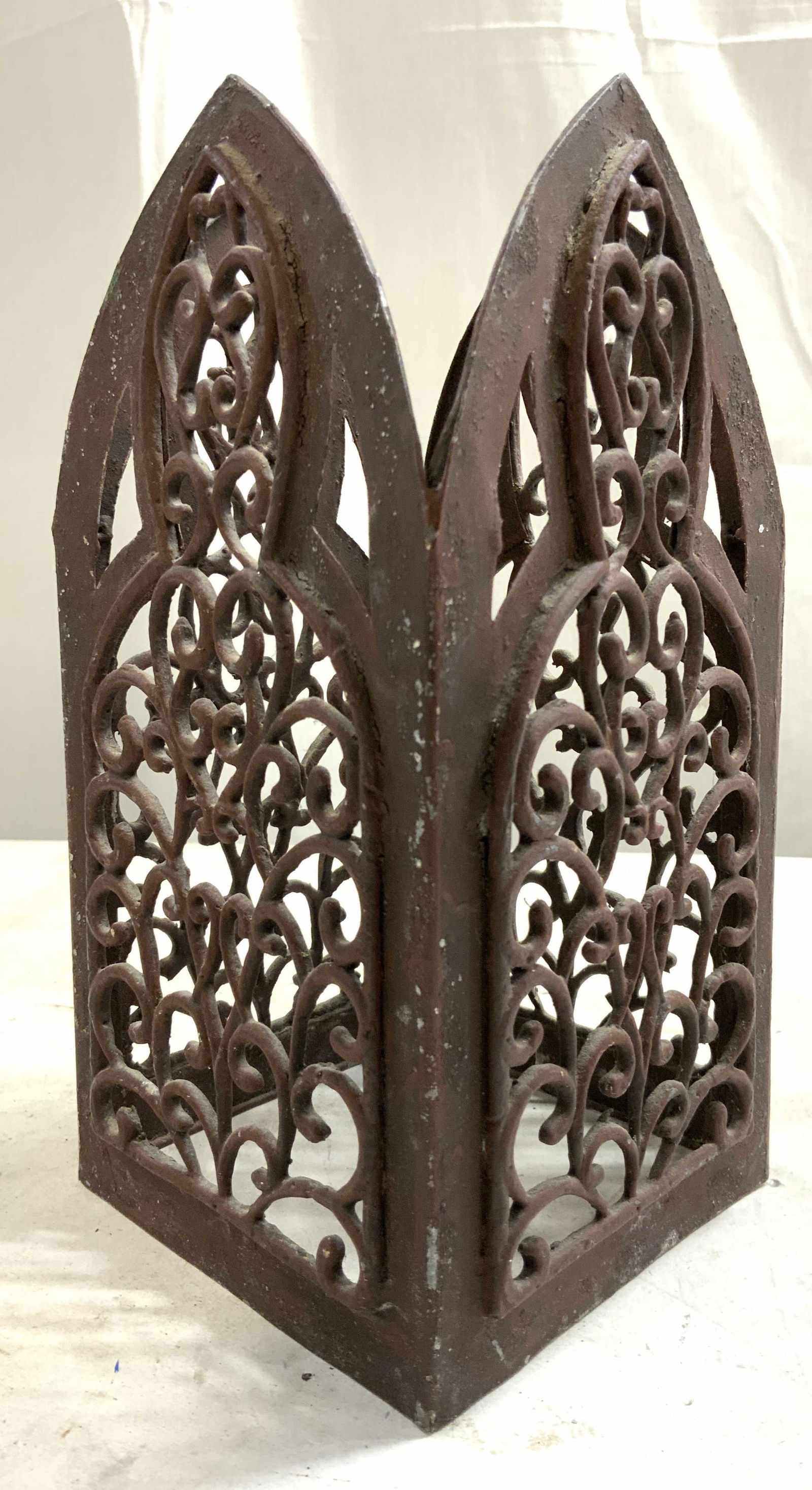 Atq Medieval Gothic Style Iron Lantern Frame (1 of 6)