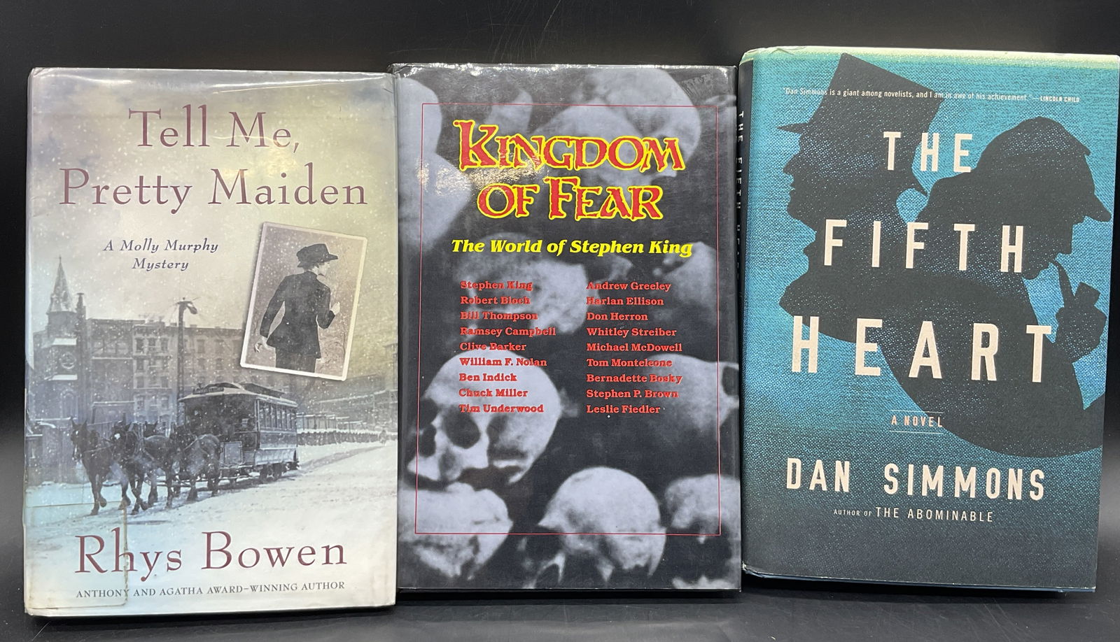 Lot 3 First Edition Hardcover Mystery Books,1986+ (1 of 11)