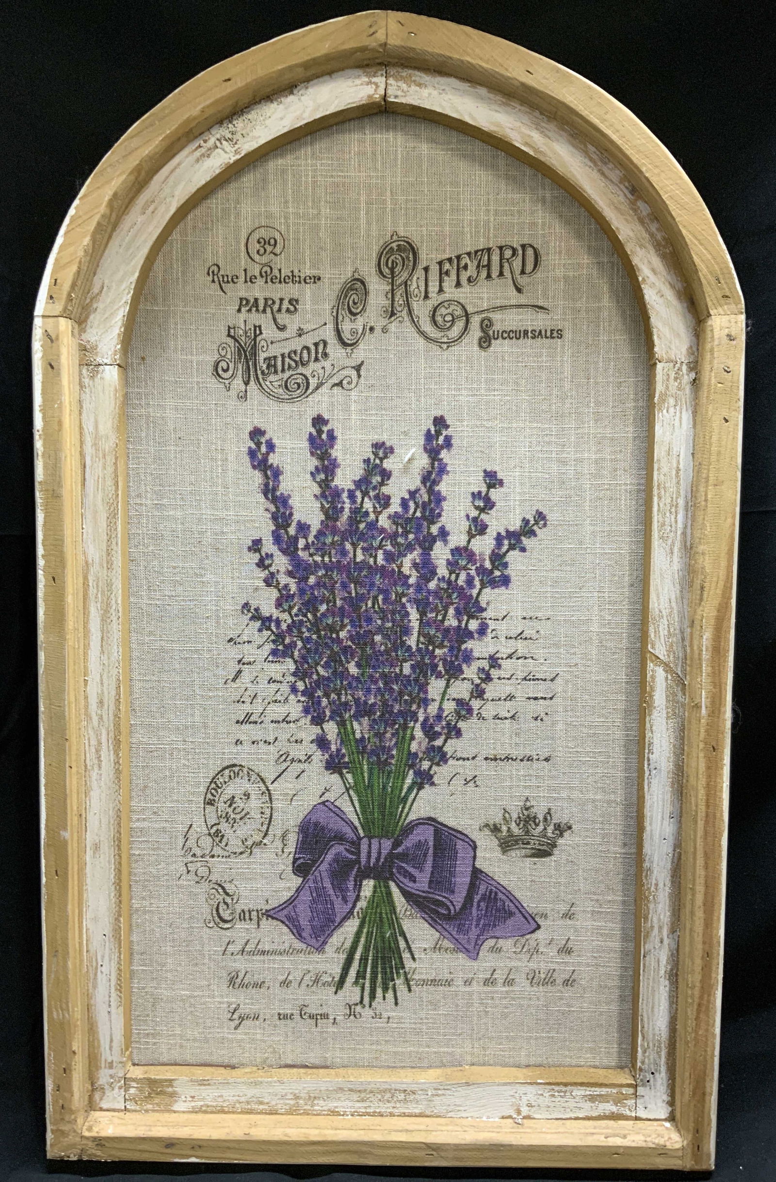 MAISON C RIFFARD Rustic French Lavender Wall Decor (1 of 8)