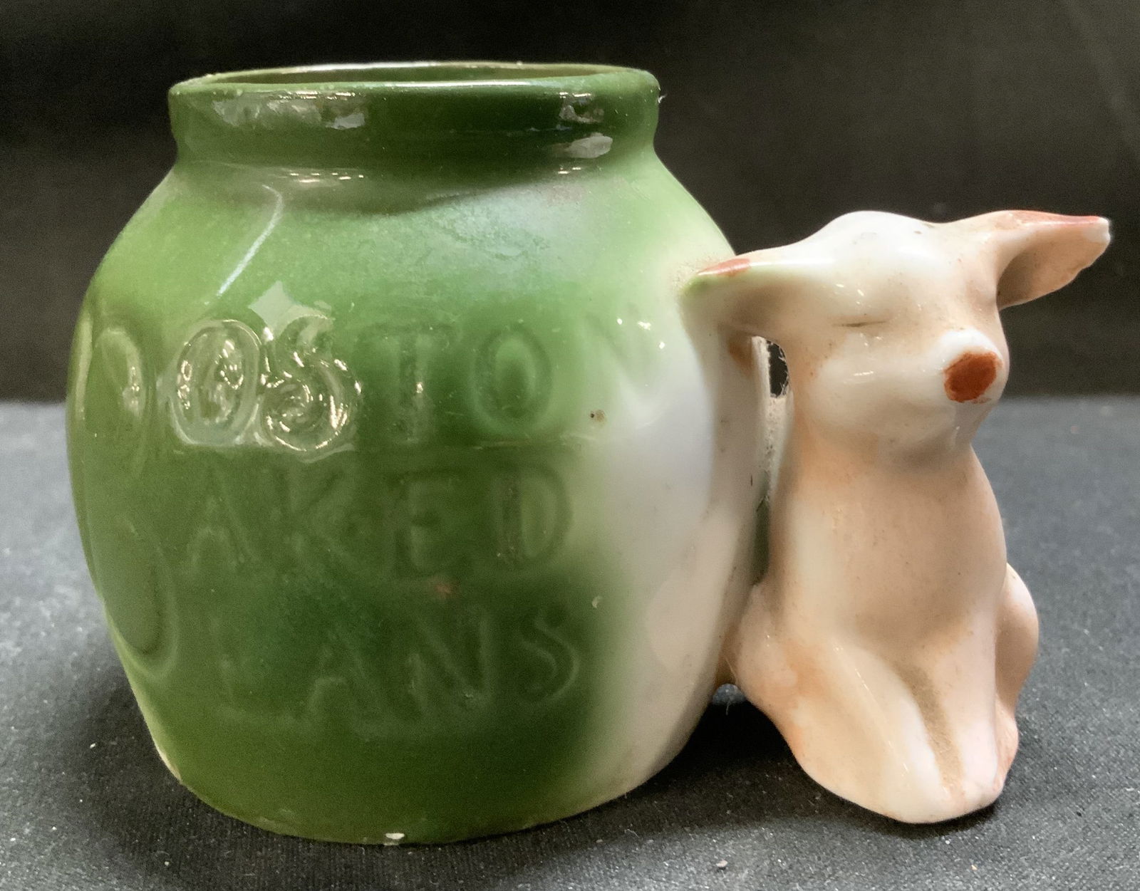 Vntg Fairing Pig Boston Baked Beans Vessel GERMANY (1 of 7)
