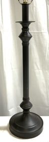 Vtg Bronze Toned Metal Table Lamp