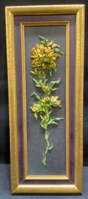 Framed Flower 3D Oil Painting, Talbert Boutique