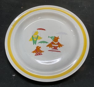 Vtg Arabia Finland Ceramic Fish Plate