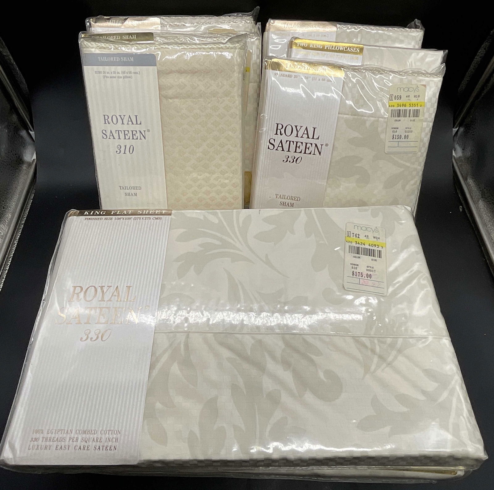 9 New In Package ROYAL SATEEN Bed Linens, Sham+ (1 of 8)