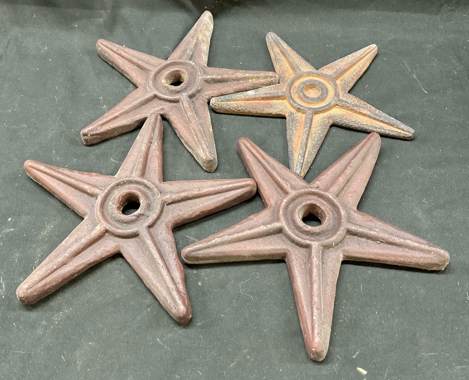 Set 4 Texas Star Rustic Wall Decor (1 of 7)