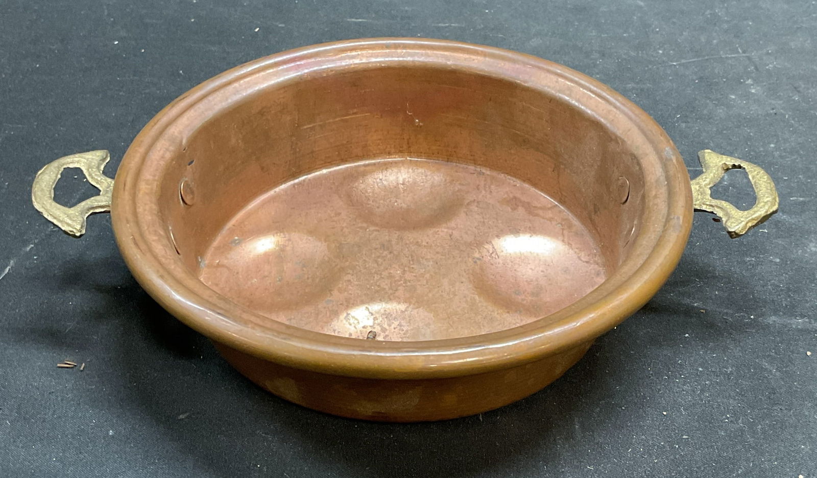 Vintage Copper Escargot Egg Poaching Pan (1 of 6)