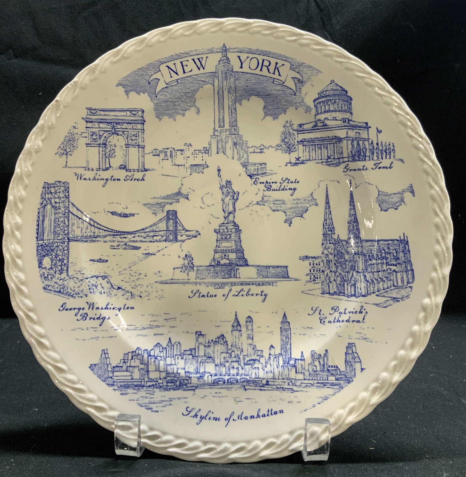 Vntg Manhattan By VERNON KILNS 1st Edt Plate USA (1 of 7)