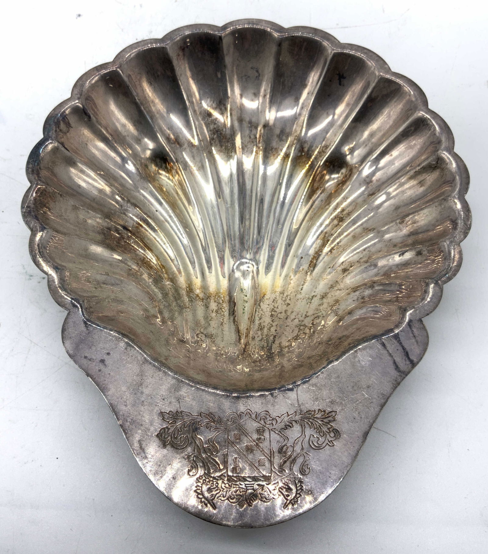 LFS Vtg Electro Silver Plated Shell Form Dish (1 of 6)