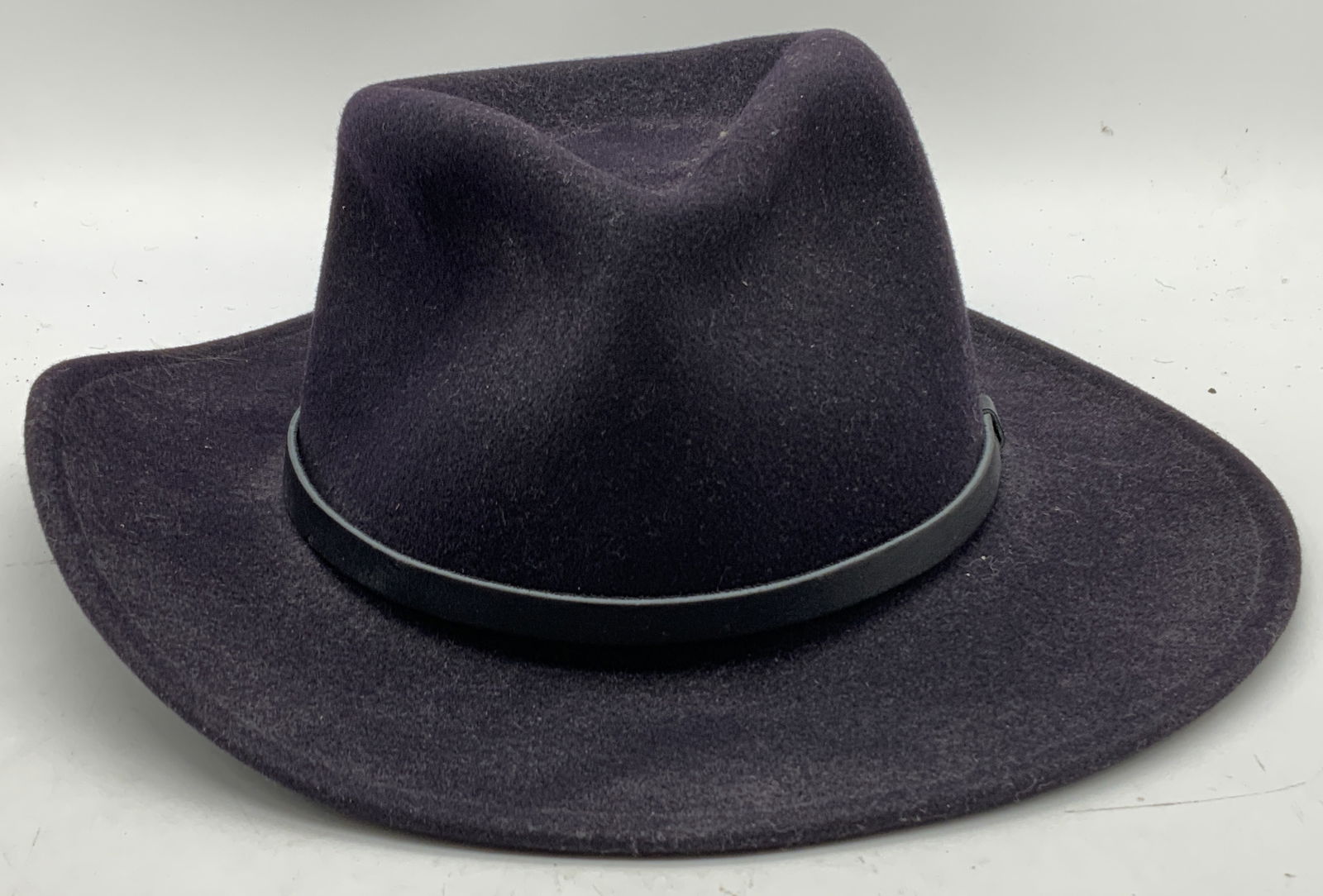 BRONER LITE FELT AUTUMN NIGHTS Wool Hat Navy (1 of 10)