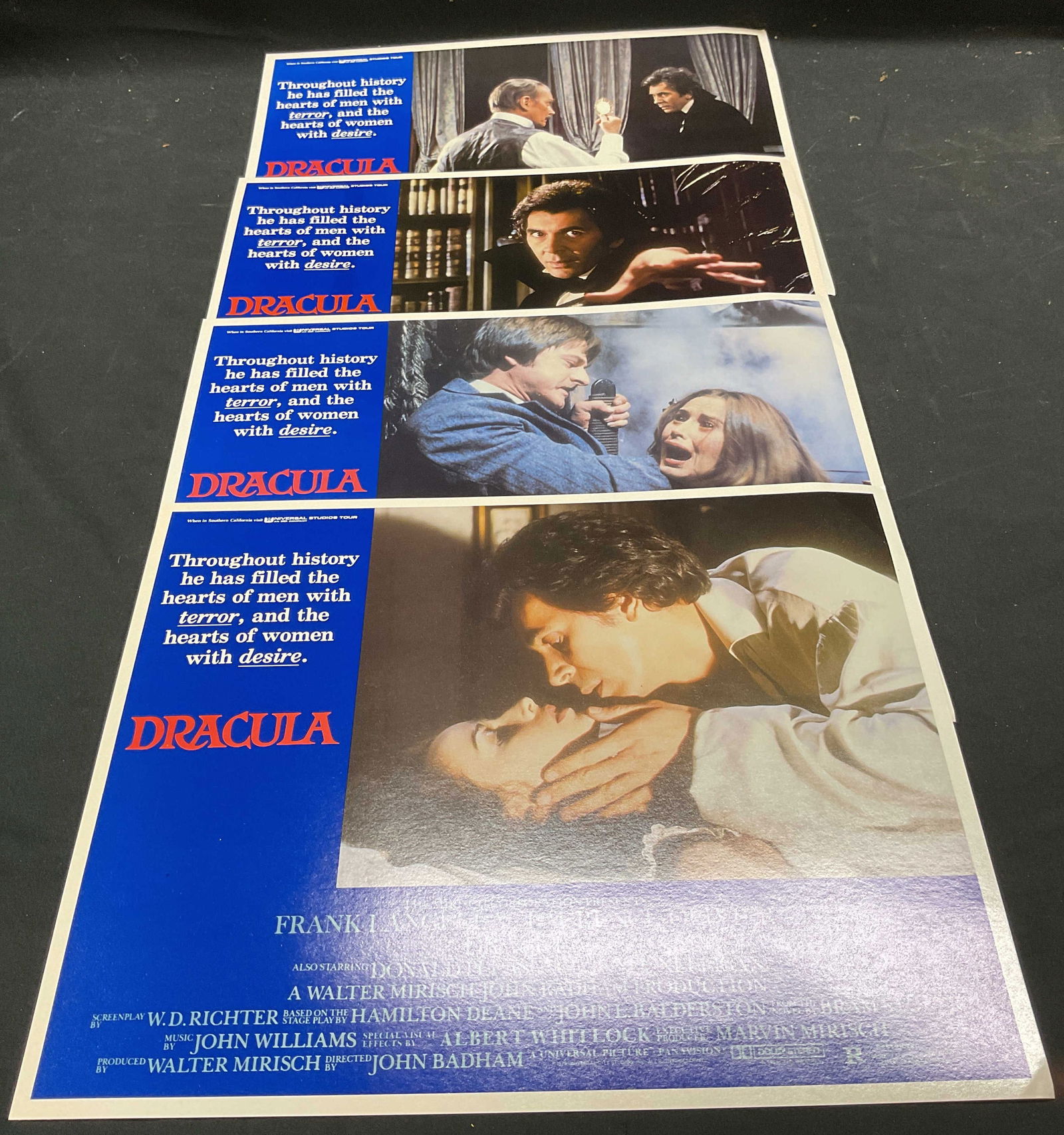 Lot 4 Dracula Lobby Card Posters 1979 (1 of 6)