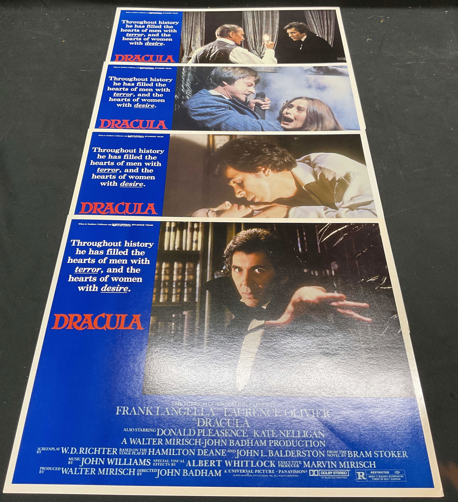 Lot 4 Dracula Lobby Card Posters 1979 (1 of 6)