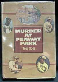 Signed 1994 Murder Fenway Park 1st Print Bk SOOS