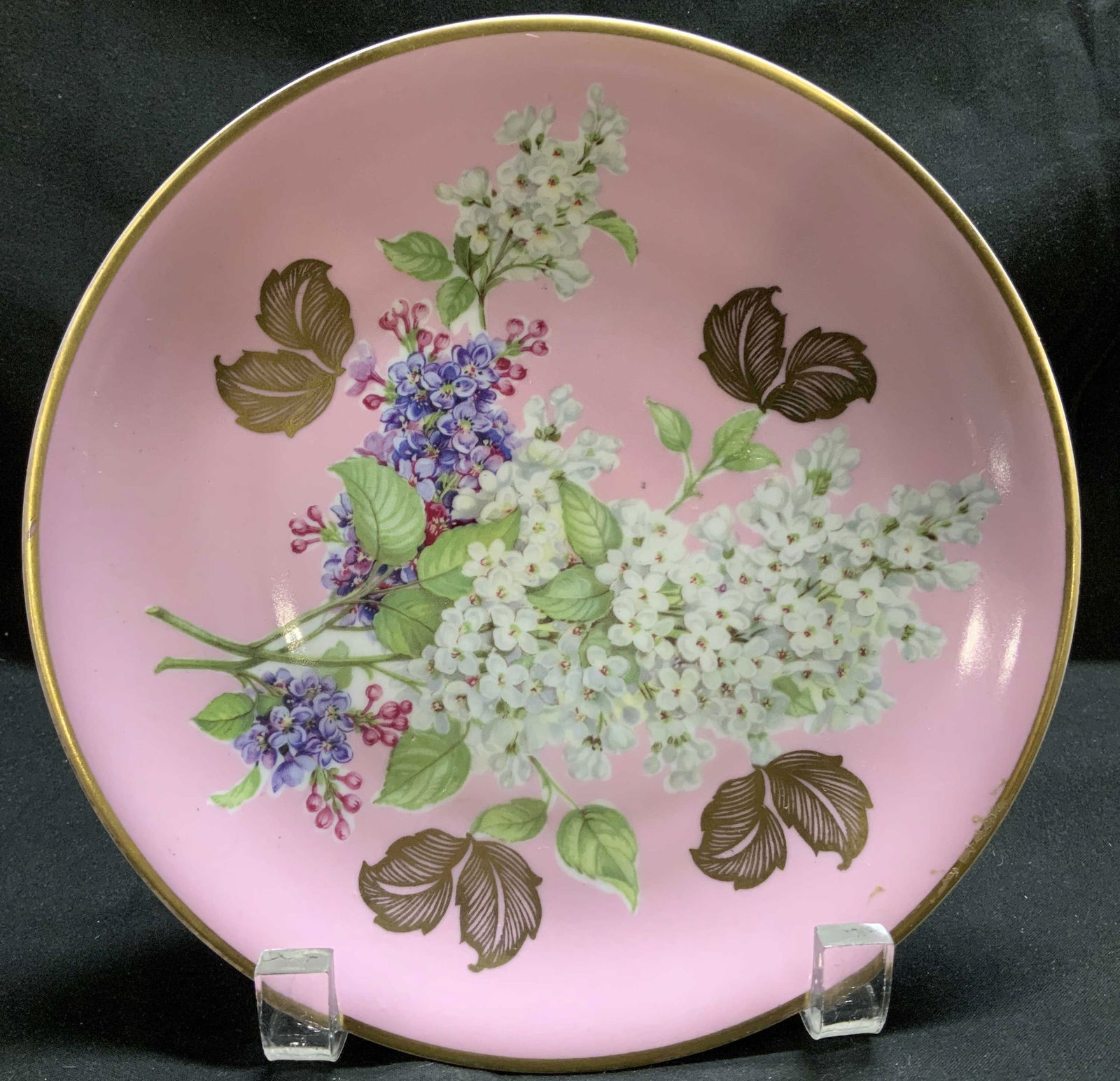 Vntg RWK Bavaria Hand Painted Floral Plate GERMANY (1 of 7)